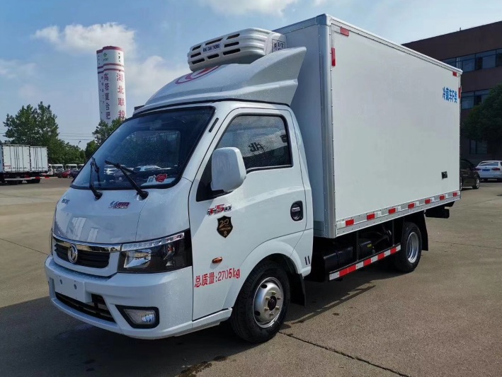 國六東風(fēng)汽油后雙輪冷藏車 {$title}